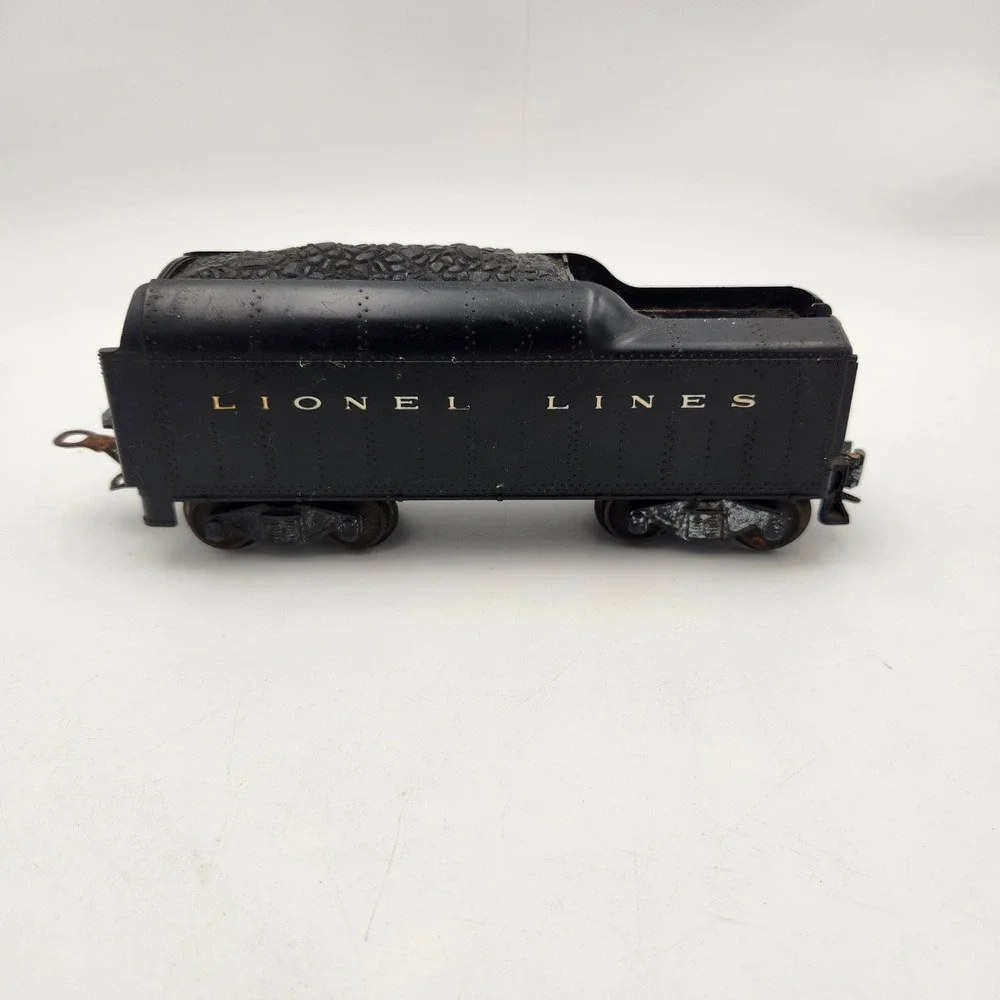 Vintage Lionel Lines Coal Tender O Gauge Black Streamlined Train Car USA Made